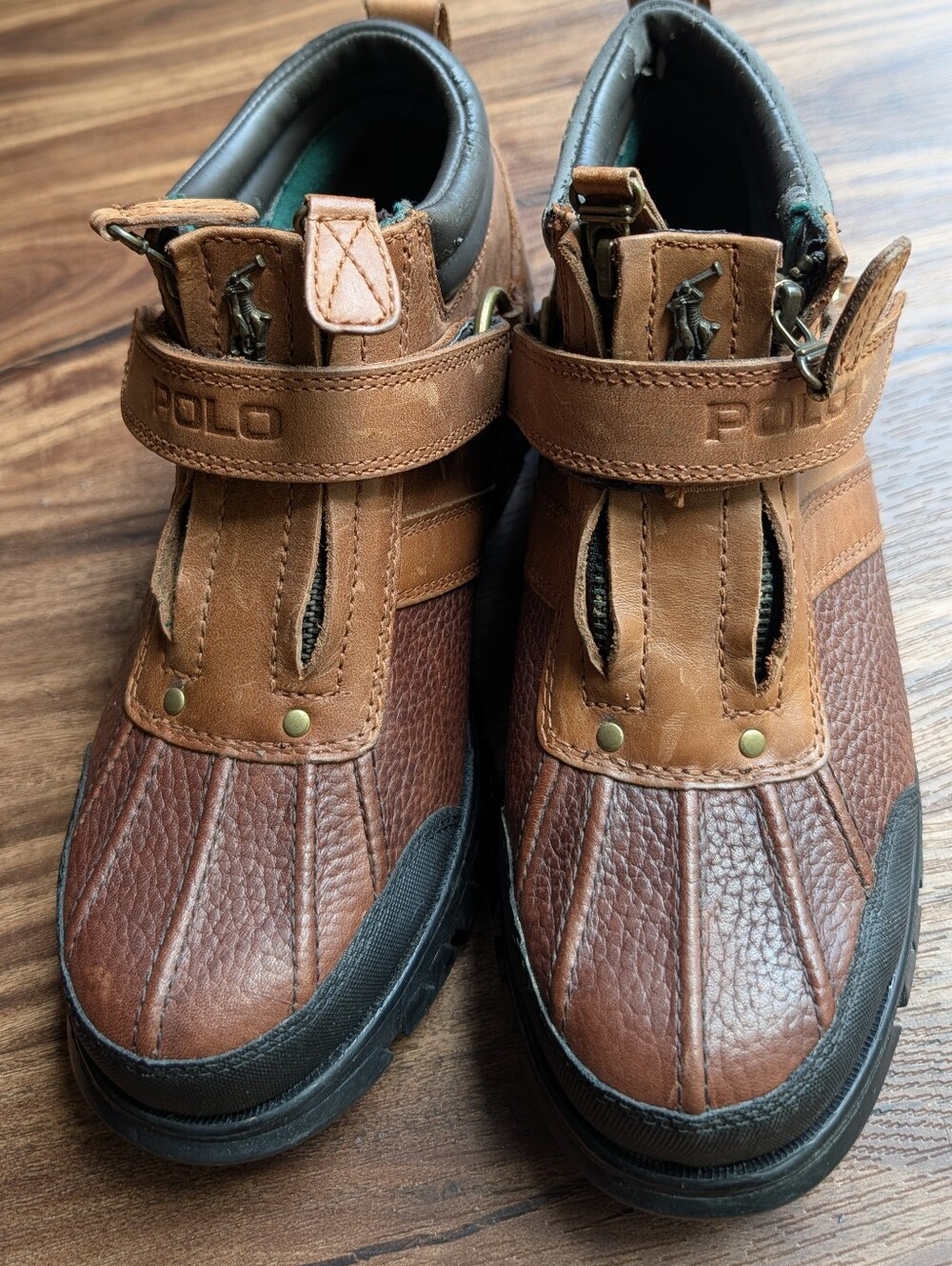 Polo Ralph Lauren Conquest III Leather Boots | Men’s 8.5D